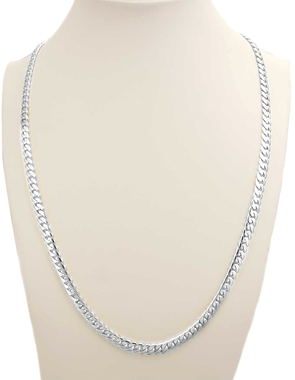 20 MM  Cuban Link Chain (Silver) Big